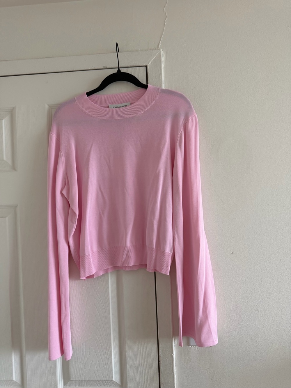 Solid & Striped Pink Sweater